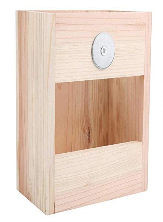 Western Era Wood Cage Attach Hay Rack , Grass Feeder , Holder for Rabbit , Guinea Pig , Ferret - Image 1